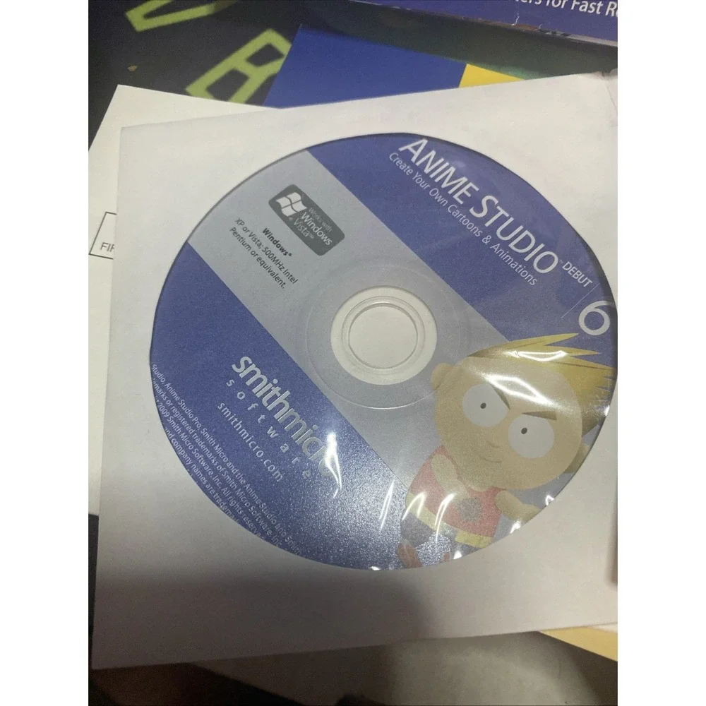 Smith Micro Anime Studio Debut 6 for PC Mac Animation Creation Software